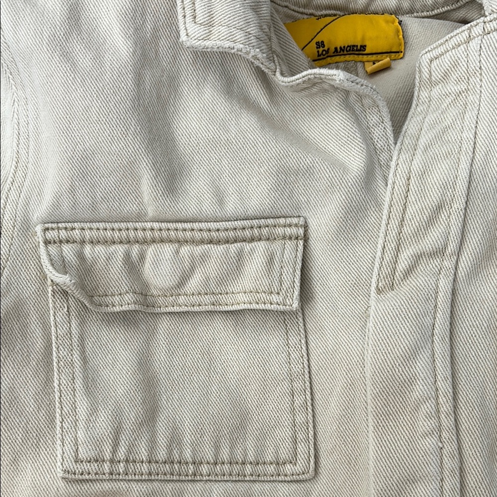 Signature8 Cream Utility Jumpsuit - Picture 9 of 14